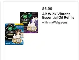 Walgreens Air Wick Vibrant Essential Oil Refills offer