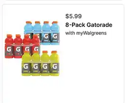 Walgreens 8-Pack Gatorade offer