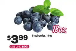 Grocery Outlet Blueberries, 18 oz offer
