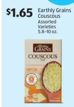 Aldi Earthly Grains Couscous offer