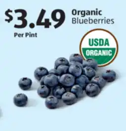 Aldi Organic Blueberries offer