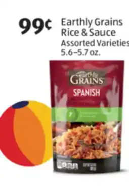 Aldi Earthly Grains Rice & Sauce offer