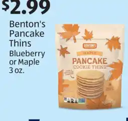 Aldi Benton's Pancake Thins offer