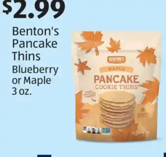 Aldi Benton's Pancake Thins offer