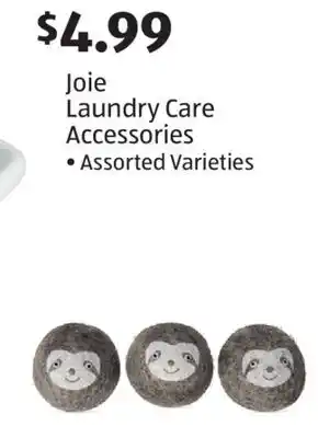 Aldi Joie Laundry Care Accessories offer