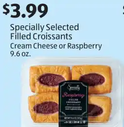Aldi Specially Selected Filled Croissants offer