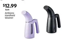 Aldi Ambiano Handheld Steamer offer