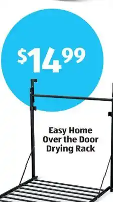 Aldi Easy Home Over the Door Drying Rack offer