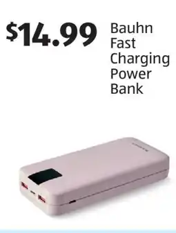 Aldi Bauhn Fast Charging Power Bank offer