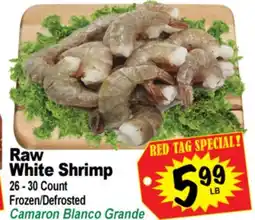 Superior Grocers Raw White Shrimp offer