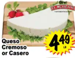 Superior Grocers Queso Cremoso or Casero offer