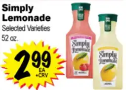 Superior Grocers Simply Lemonade offer