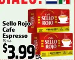 Superior Grocers Sello Rojo Cafe Espresso offer