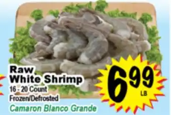Superior Grocers Raw White Shrimp offer