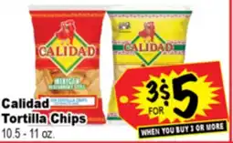 Superior Grocers Calidad Tortilla Chips offer