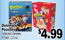 Superior Grocers Danimals Pouches offer