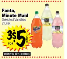 Superior Grocers Fanta, Minute Maid offer