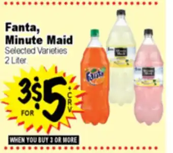 Superior Grocers Fanta, Minute Maid offer