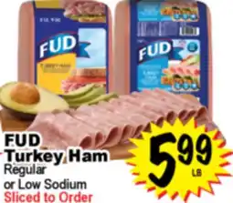 Superior Grocers FUD Turkey Ham offer