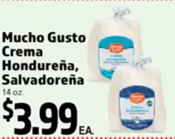 Superior Grocers Mucho Gusto Crema Hondureña, Salvadoreña offer