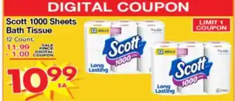 Superior Grocers Scott 1000 Sheets Bath Tissue offer