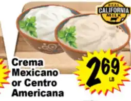 Superior Grocers Crema Mexicano Centro Americana offer