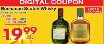 Superior Grocers Buchanan Scotch Whisky offer