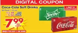 Superior Grocers Coca-Cola Soft Drinks offer