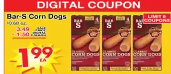 Superior Grocers Bar-S Corn Dogs offer