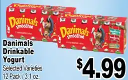 Superior Grocers Danimals Drinkable Yogurt offer