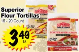 Superior Grocers Superior Flour Tortillas offer