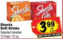 Superior Grocers Shasta Soft Drinks offer