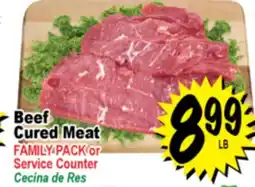 Superior Grocers Beef Cured Meat offer