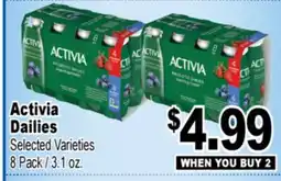 Superior Grocers Activia Dailies offer