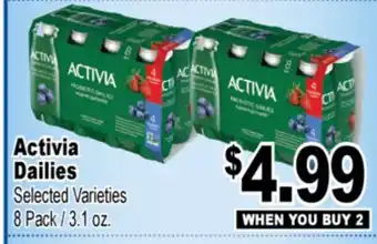 Superior Grocers Activia Dailies offer