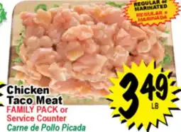 Superior Grocers Chicken Taco Meat offer