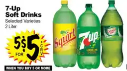Superior Grocers 7-Up Soft Drinks offer