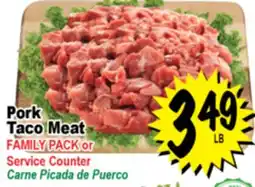 Superior Grocers Pork Taco Meat offer