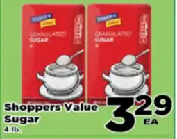 Superior Grocers Shoppers Value Sugar offer