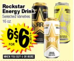 Superior Grocers Rockstar Energy Drink offer
