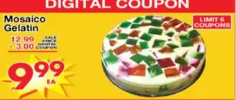 Superior Grocers Mosaico Gelatin offer