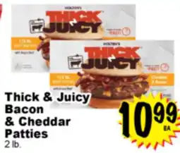 Superior Grocers Thick & Juicy Bacon & Cheddar Patties offer