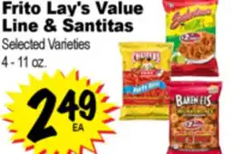 Superior Grocers Frito Lay's Value Line & Santitas offer