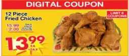 Superior Grocers 12 Piece Fried Chicken offer
