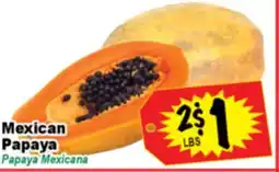 Superior Grocers Mexican Papaya offer