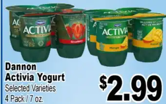 Superior Grocers Dannon Activia Yogurt offer