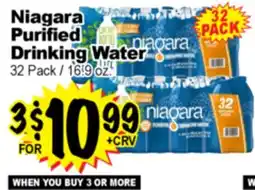 Superior Grocers Niagara Purified Drinking Water offer