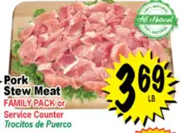 Superior Grocers Pork Stew Meat offer