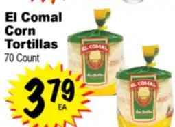 Superior Grocers El Comal Corn Tortillas offer