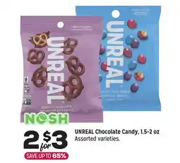 Grocery Outlet UNREAL Chocolate Candy, 1.5–2 oz offer